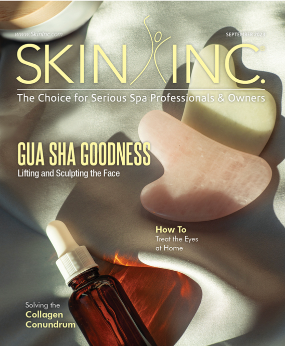 We Were Featured In  September's Skin, Inc. Magazine